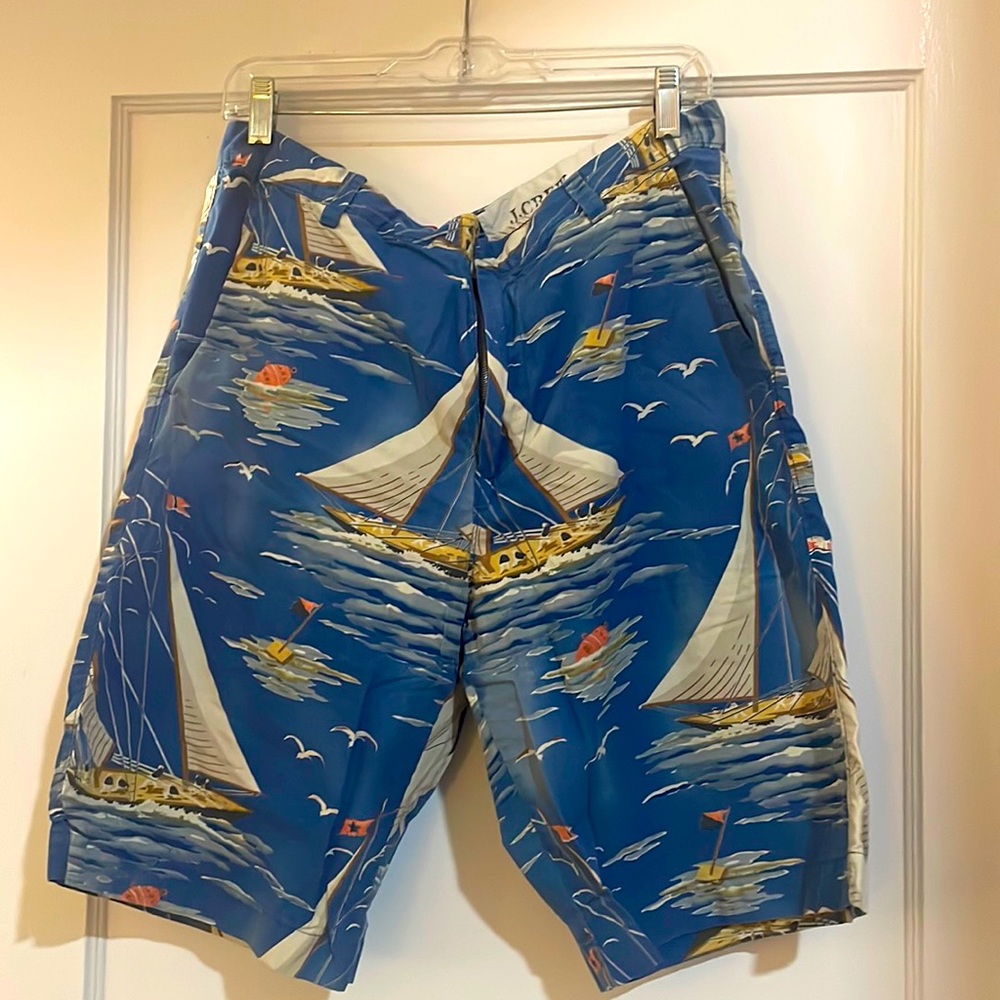J Crew Men’s nautical shorts.